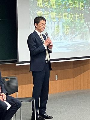 熊谷学科長