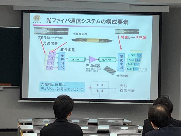 今宿亙 先生 「光ファイバー通信ネットワークのさらなる高度化を目指して」