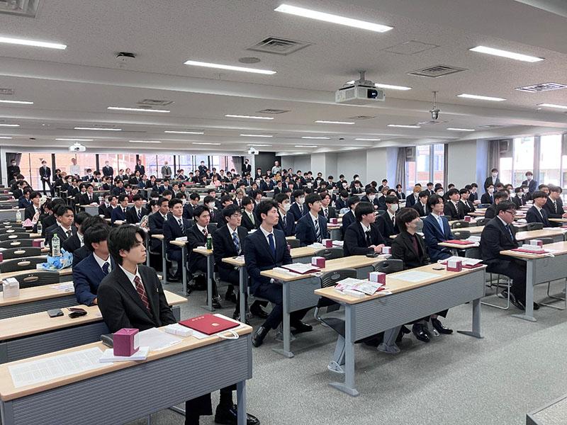 学位記授与式の様子-1