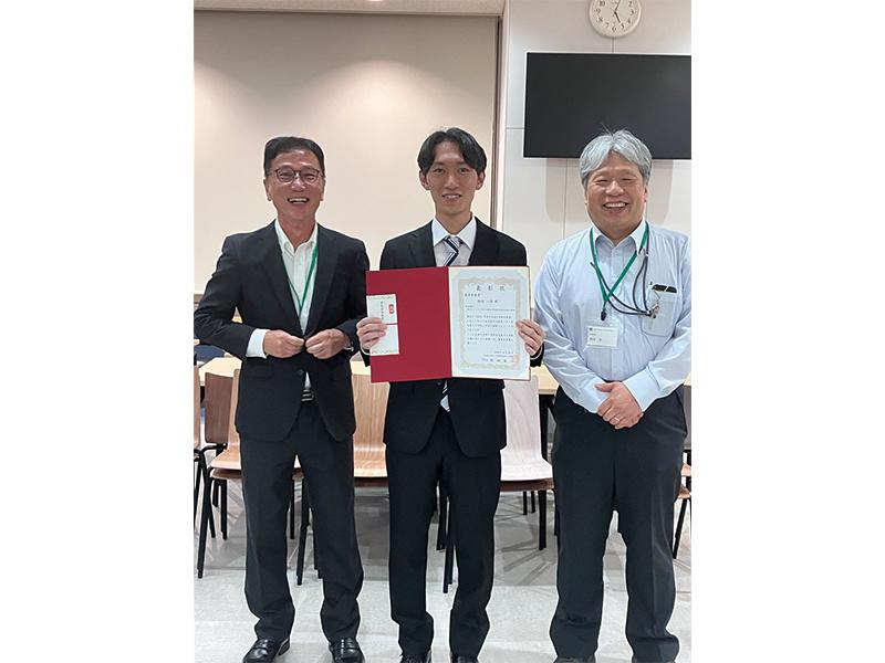 卒業研究中間発表会 優秀発表者表彰式