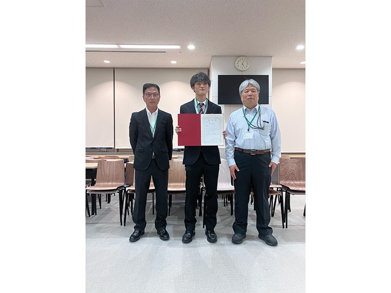 卒業研究中間発表会 優秀発表者表彰式